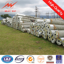 Conical Urban Road Galvanized Steel Tapered Power Pole